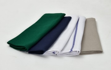 Vaflový pracovní ručník: šedý 50x90 cm