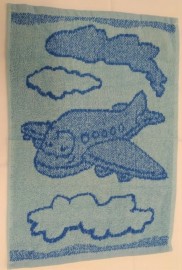 Dětský ručník Letadlo 30x50 cm