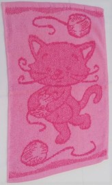 Dětský ručník Kočička 30x50 cm