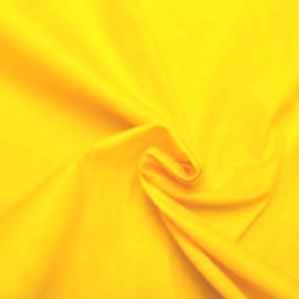 Bavlněná látka jednobarevná žlutá